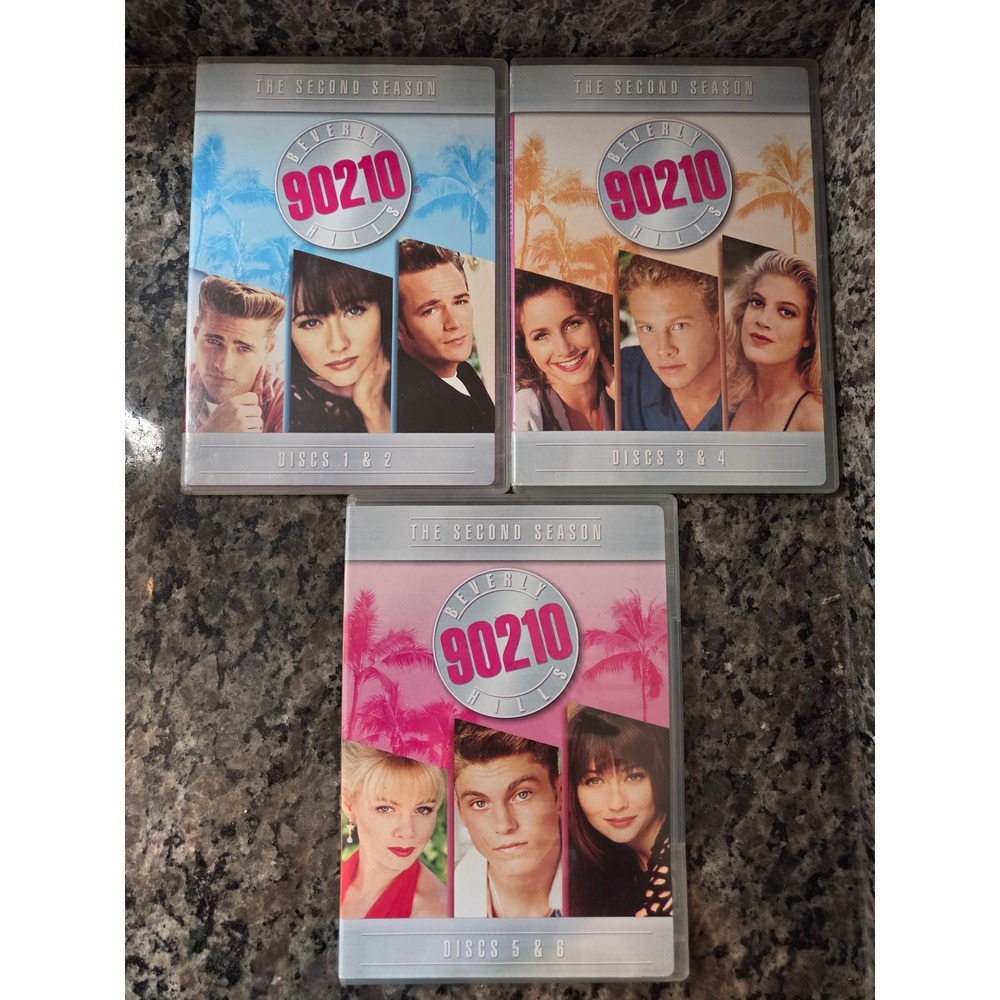 Beverly Hills 90210 The Second Season DVD 6-Disc Set Complete Season 2